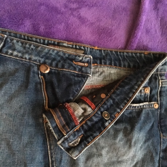 Joe’S Distressed Denim Mini Skirt - Picture 4 of 5